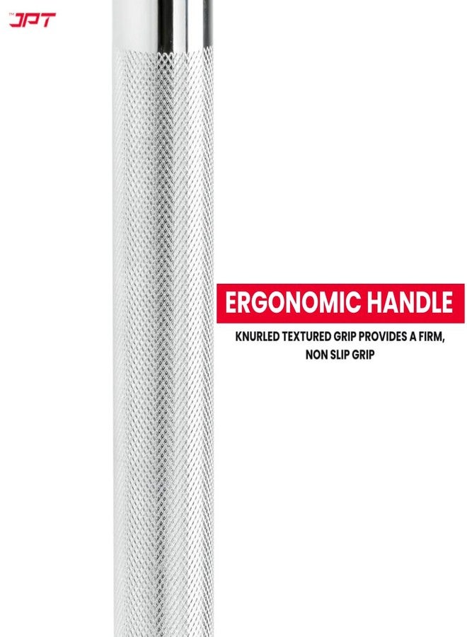 JPT مجموعة مقابض مفاتيح ربط JPT شديدة التحمل مقاس 1/2 بوصة، 3 قطع | مقبض على شكل حرف T، مقبض على شكل حرف L، وقضيب تمديد | فولاذ كروم-فاناديوم معالج حرارياً | مجموعة مفاتيح ربط عالية العزم لإصلاحات السيارات والمنزل - Image 4